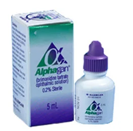 Alphagan eye drops